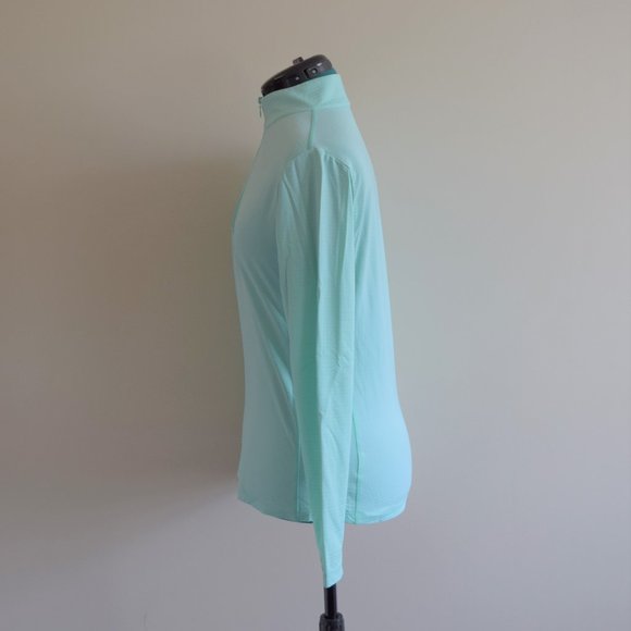 2/$20 Pastel Mint Green Half Zip Sweater Pullover - Picture 4 of 6